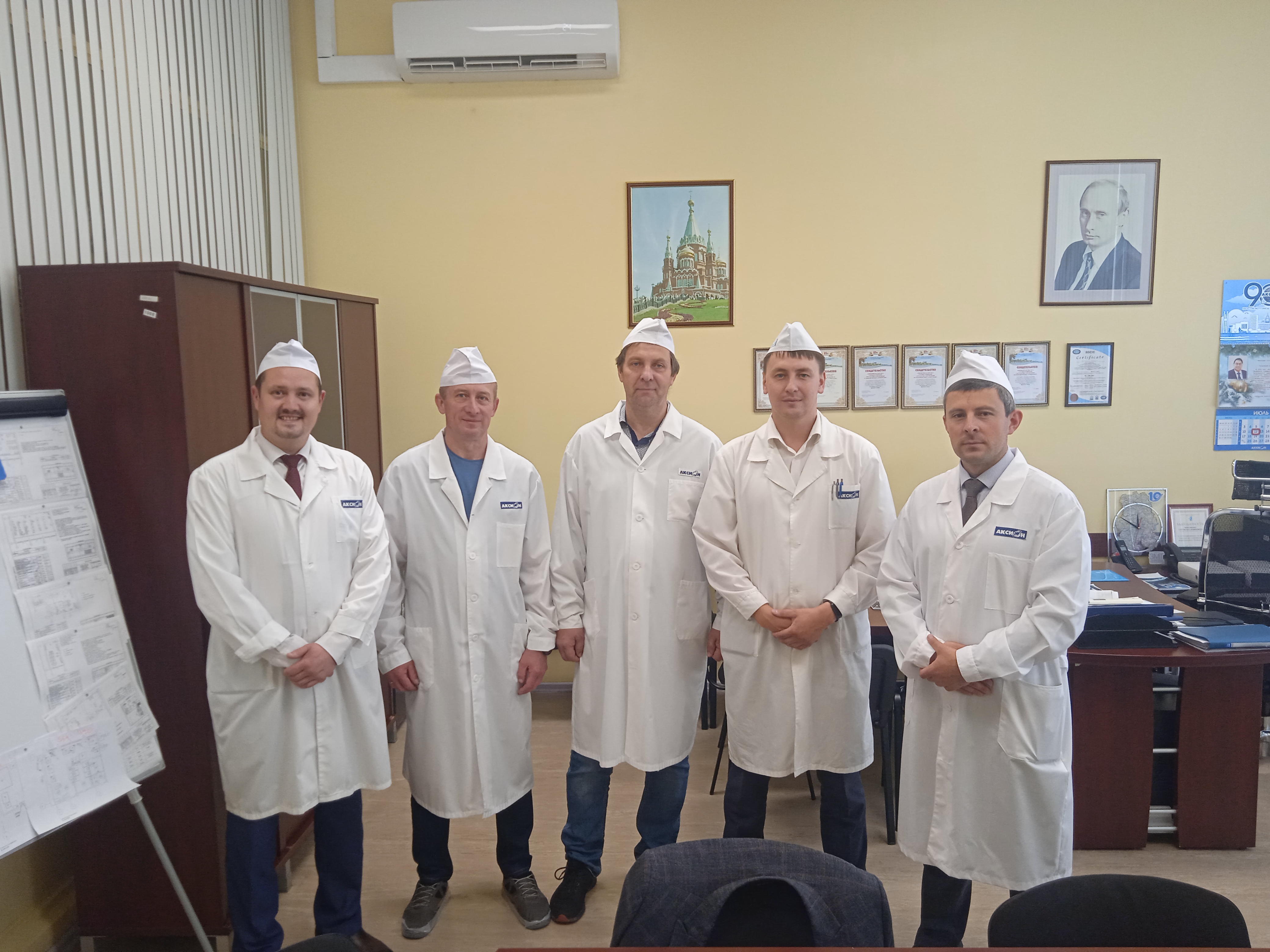 LLC "ZMT" was visited by a delegation of LLC "Expo Glass"